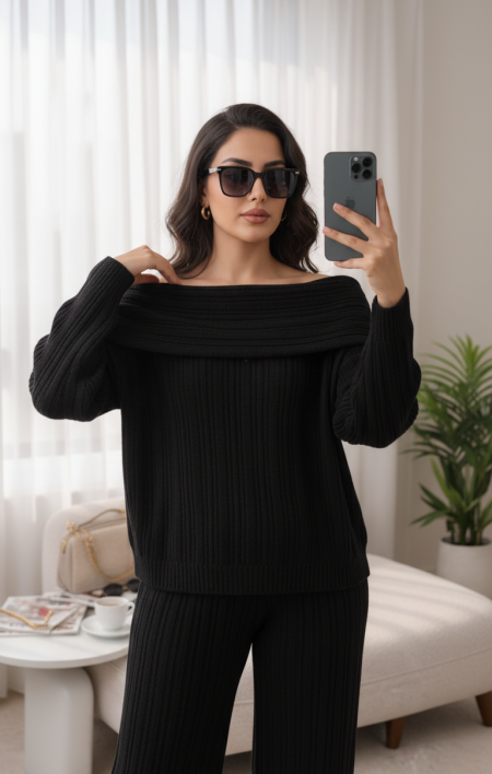 طقم off shoulder